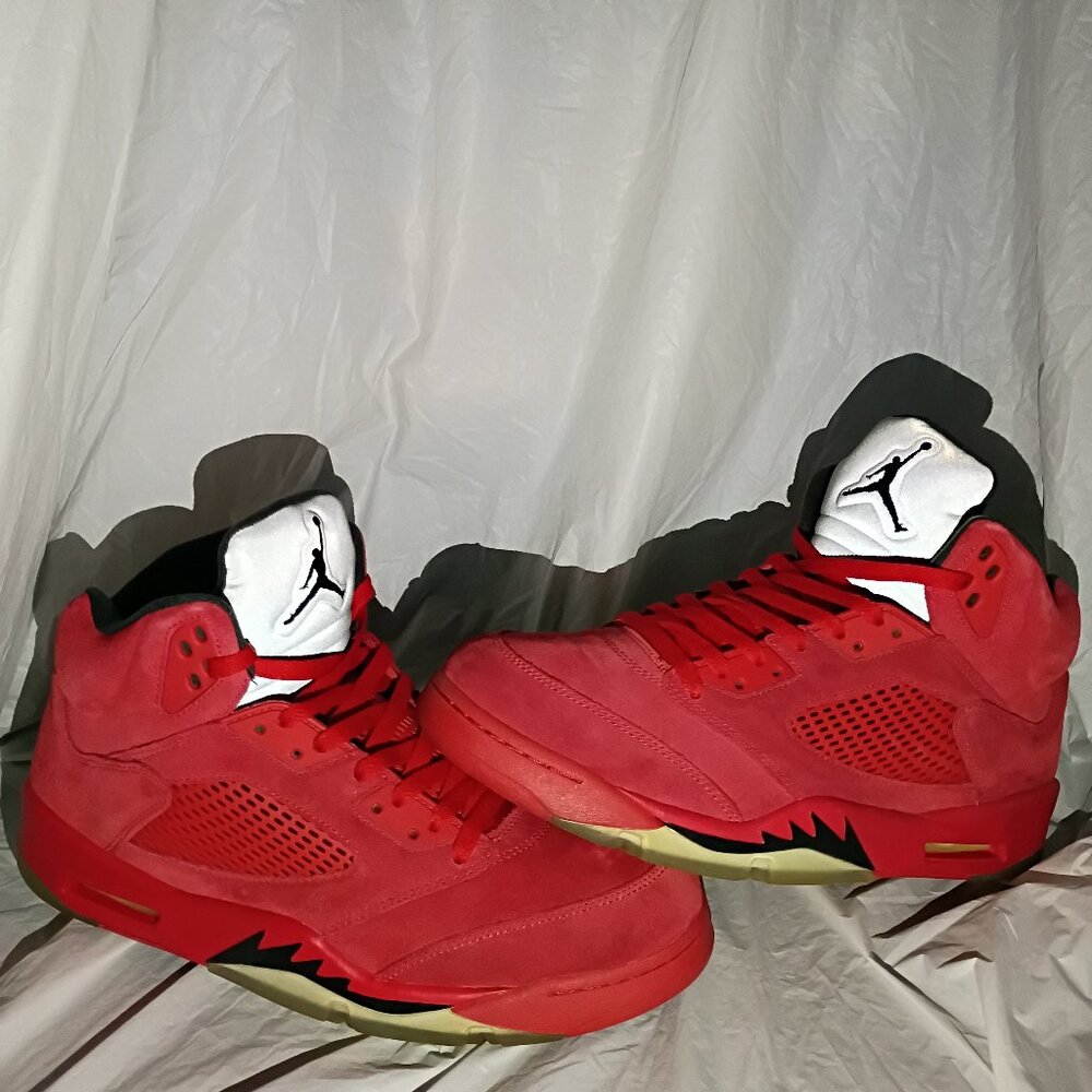 Air Jordan 5 Retro Red Suede
